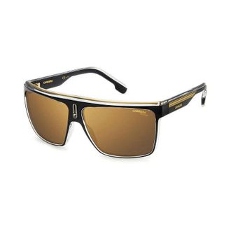 Carrera Sunglasses Shield Full Rim, Black/crystal Frame And Polarized Grey Lens Carrera22/n07C5M9
