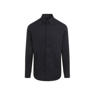 Giorgio Armani Classic Collar Long-Sleeved Shirt