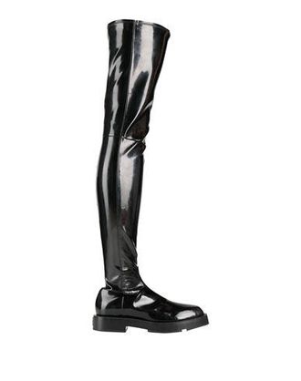 ブーツその他 GIVENCHY Woman Boots Ebony BE702EE1JA 202 Givenchy Women's Black Show Lace-Up Knee-High Boot Shoes
