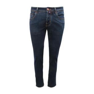 Jacob Cohen Slim-fit Jeans, male, Blue, Size: W30 Nick Slim Trousers