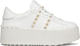 Valentino Garavani Rockstud Flatform Sneakers - Womens