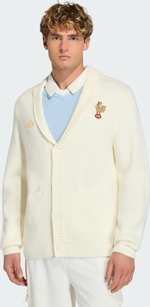 adidas adidas Performance Mens France Rugby 120 Years Cardigan - Off-White - Size X-Large