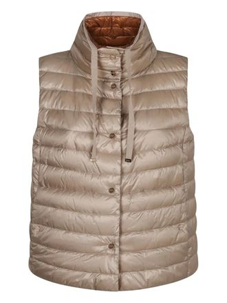 Herno Gewatteerde bodywarmer - Beige