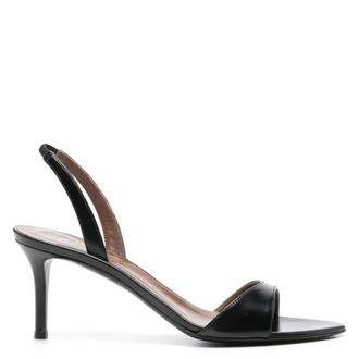 Giuseppe Zanotti Lilibeth Slingback Leather Sandals, Brand Size 35 ( US Size 5 )