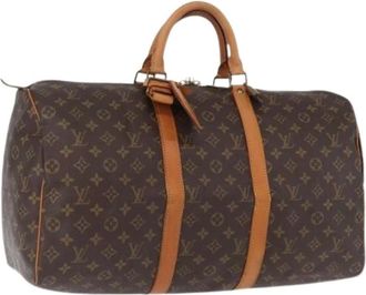 Louis Vuitton Pre-owned Keepall 50 Boston Bag - - Pre-owned - Donna - Marrone - ONE SIZE