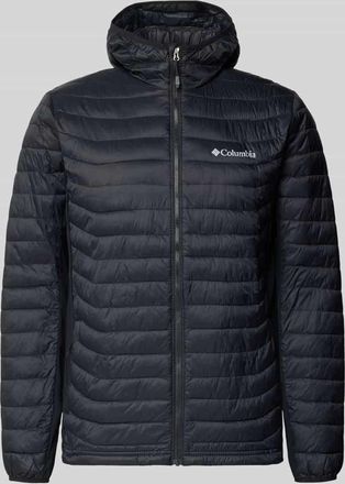 Columbia Steppjacke mit Kapuze und Logo in Black, Gr&ouml;&szlig;e XXL