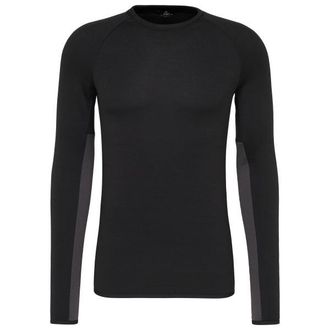 Stoic MerinoSoft180 TuleboLightSt. L/S Merinounterw&auml;sche f&uuml;r Herren | schwarz