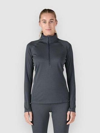 Patagonia Cap MW Zip Neck Funktionsshirt blau