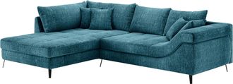 Mr. Couch Ecksofa »Portofino, L-Form« Mit Kaltschaumpolsterung, bis 140 kg belastbar