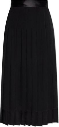 Dolce & Gabbana Zijden rok - Dames - Midirokken - Zwart - S - Rokken