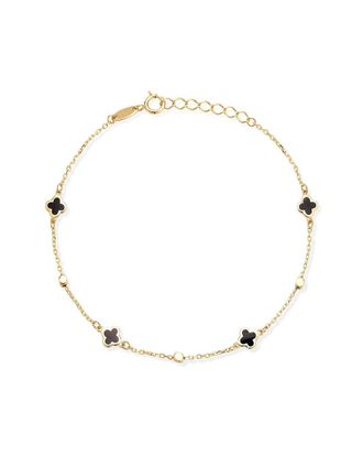 Ember Fine Jewelry 14K Clover Bracelet