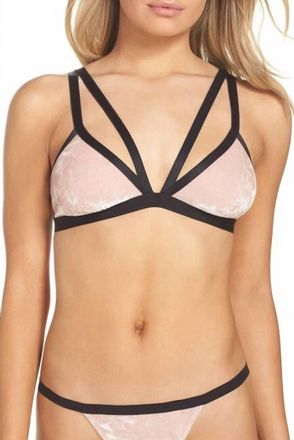 Cosabella Bisou Texture Bralette In Mandorla