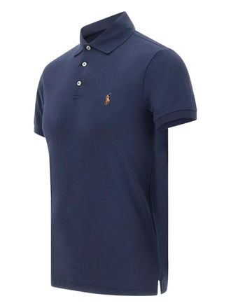 Polo Ralph Lauren Polo Pony-embroidered polo shirt - Blue
