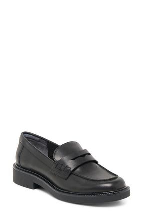 Dolce Vita Tiggy Penny Loafer in Black Leather at Nordstrom, Size 9.5