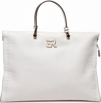 Ermanno Scervino Petra Tote Bag - White