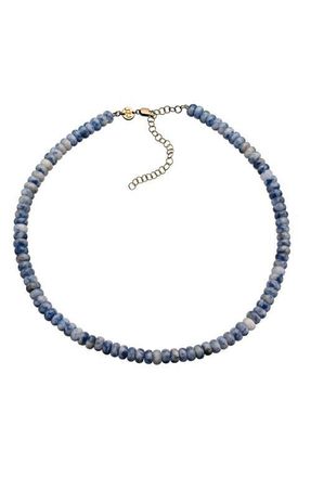 Jennifer Zeuner Brooks Bead Necklace in Yellow Gold at Nordstrom