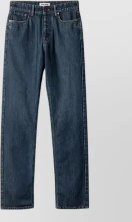 Miu Miu denim straight-leg trousers