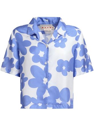 Marni Camicia con stampa - Viola