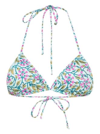 MC2 Saint Barth Triangel bikinitop - Groen