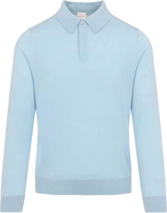 Paul Smith Polo a maniche lunghe - Blu