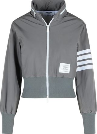 Thom Browne Grey Polyester Jacket