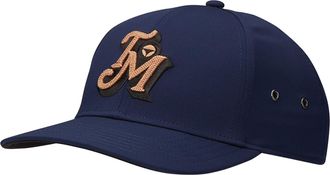 TaylorMade Golf Mens Metal Eyelit Hat, Navy, One Size