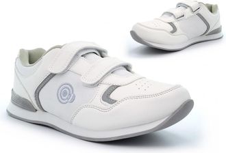 Generic Ladies Strap Fastening Trainers Size 7 Strap Fastening Trainer Size 5 Womens Sports Trainers Ladies Bowling Shoes Womens Bowling Shoe Sports Trainer S