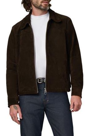 Joe's Suede Zip Jacket in Wren at Nordstrom Rack, Size Small