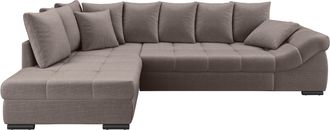 Mr. Couch Ecksofa »Pietro, L-Form, mit Bett, wahlweise mit Kaltschaum« mit Kaltschaum und Bett