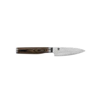 Kai Kai Shun Premier Tim M&auml;lzer Cuchillo De Oficina Japon&eacute;s Con Hoja De 10 Cm - N&uacute;cleo Vg-max 61 (&plusmn;1) Hrc, 32 Capas De Damasco Pulido - Mango De Madera De