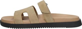 Steve Madden Missile Sandal - Dames - Sandalen - Beige - 41 EU - Schoenen