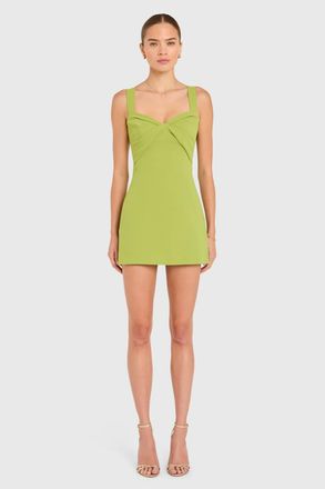 Amanda Uprichard Soho Romper In Palmetto