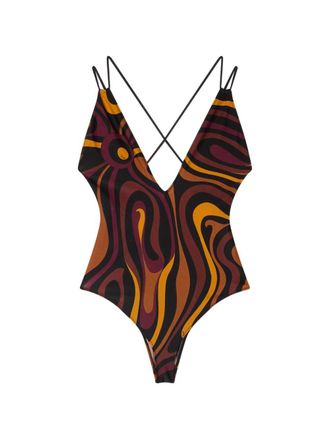 Pucci badpak uit &eacute;&eacute;n stuk