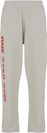 44 Label Group Pantaloni sportivi in cotone - Bianco