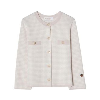 Busnel Chaqueta corta Elle Pepita - Jackets - Mujer - Rosa - 2XL
