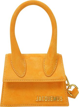 Jacquemus Le Chiquito oranje minitasje