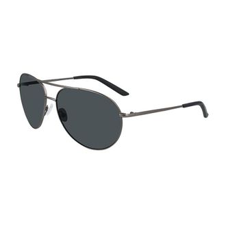 Nike Sunglasses Aviator Full Rim, Satin Gunmetal Frame And Polarized Grey Lens Nikechancepdm1017900