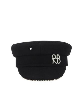 Ruslan Baginskiy Black Logo Bakerboy Hat