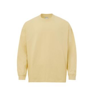 Bottega Veneta Yellow Cotton Mens Sweatshirt