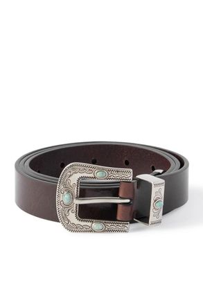 Brunello Cucinelli 2.5cm Embellished Leather Belt