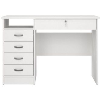 Les Tendances Scrivania 5 cassetti (1 con serratura) L109,3 cm - FUNCTION