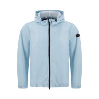 Peuterey Light Jackets, male, Blue, Size: 2XL Nigle U Jacket