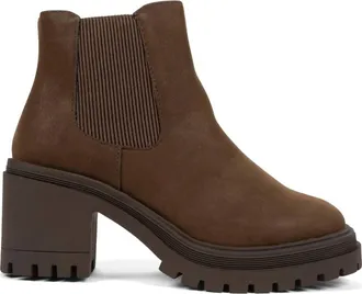 Jellypop Womens Fiona Ankle Boots In Dark Brown