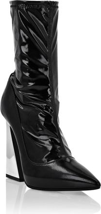 Philipp Plein Naplak Boots High Heels Mid Iconic Plein
