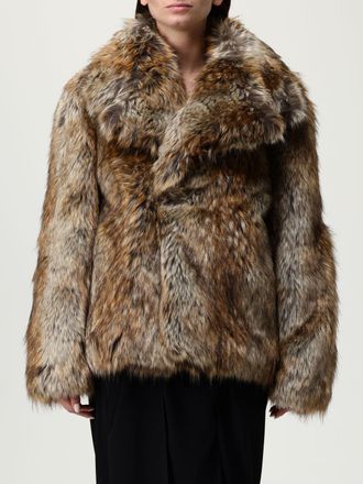 Maison Margiela Fur Coat MM6 MAISON MARGIELA Woman color Beige