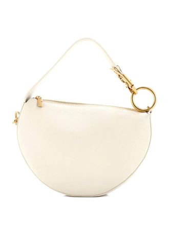 Burberry Knight Arc Hobo Bag Leather shoulder bag - White