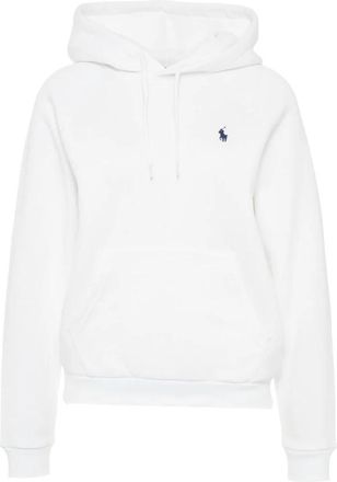 Polo Ralph Lauren Hoodie met geborduurd logo - Dames - Hoodies - Wit - S - Hoodies & sweatvesten