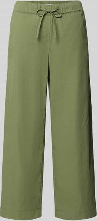 Brax Brax Regular Fit Culotte aus Baumwoll-Mix in Oliv, Gr&ouml;&szlig;e 34