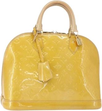 Louis Vuitton Pre-owned Handbags, female, Yellow, Size: ONE SIZE Pre-owned Vintage Handbag