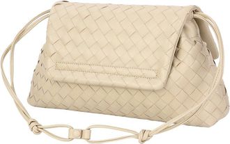 Tiffany & Fred Woven Leather Shoulder Bag